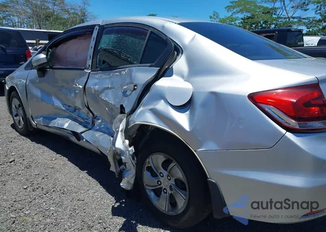 2014 Honda Civic Lx from USA, damaged, VIN 19XFB2F50EE058966